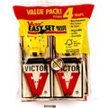 Woodstream Woodstream-victor M038 4 Count Easy Set Mouse Traps M038
